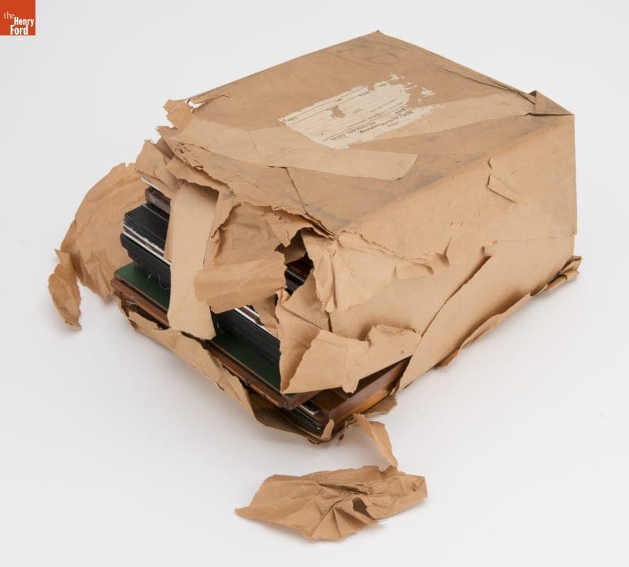 Bundle of Sheet Film Holders, Addressed to George Ebling of Ford Motor Company, 1920-1940