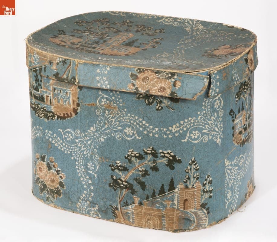 Bandbox, circa 1829