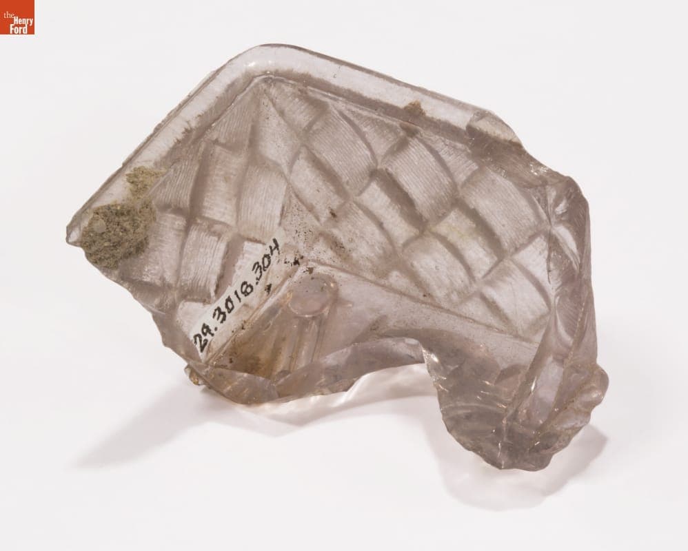 Menlo Park Relic, Excavated in 1928 from the Original Site of Thomas Edison's Menlo Park Laboratory