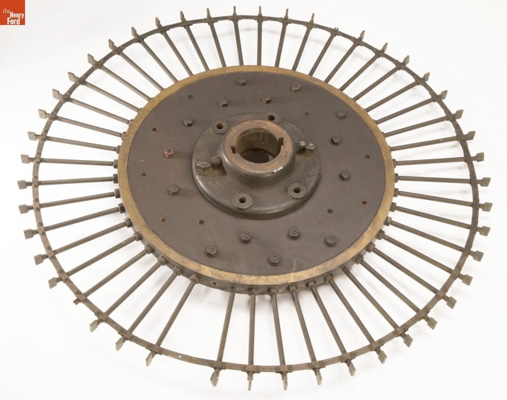 Rotor from Fessenden Rotary Spark Gap, Used at the Naval Wireless Station NAA, Arlington, Virginia, 1913