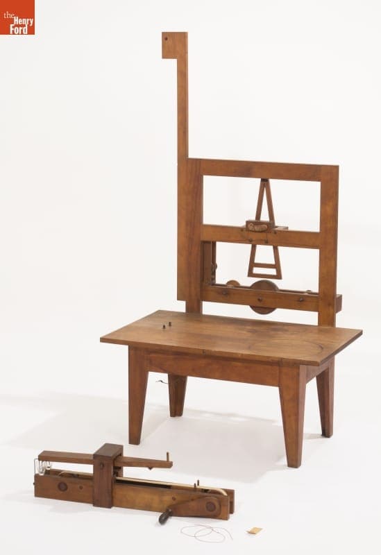 Replica of First Morse Port Rule Telegraph