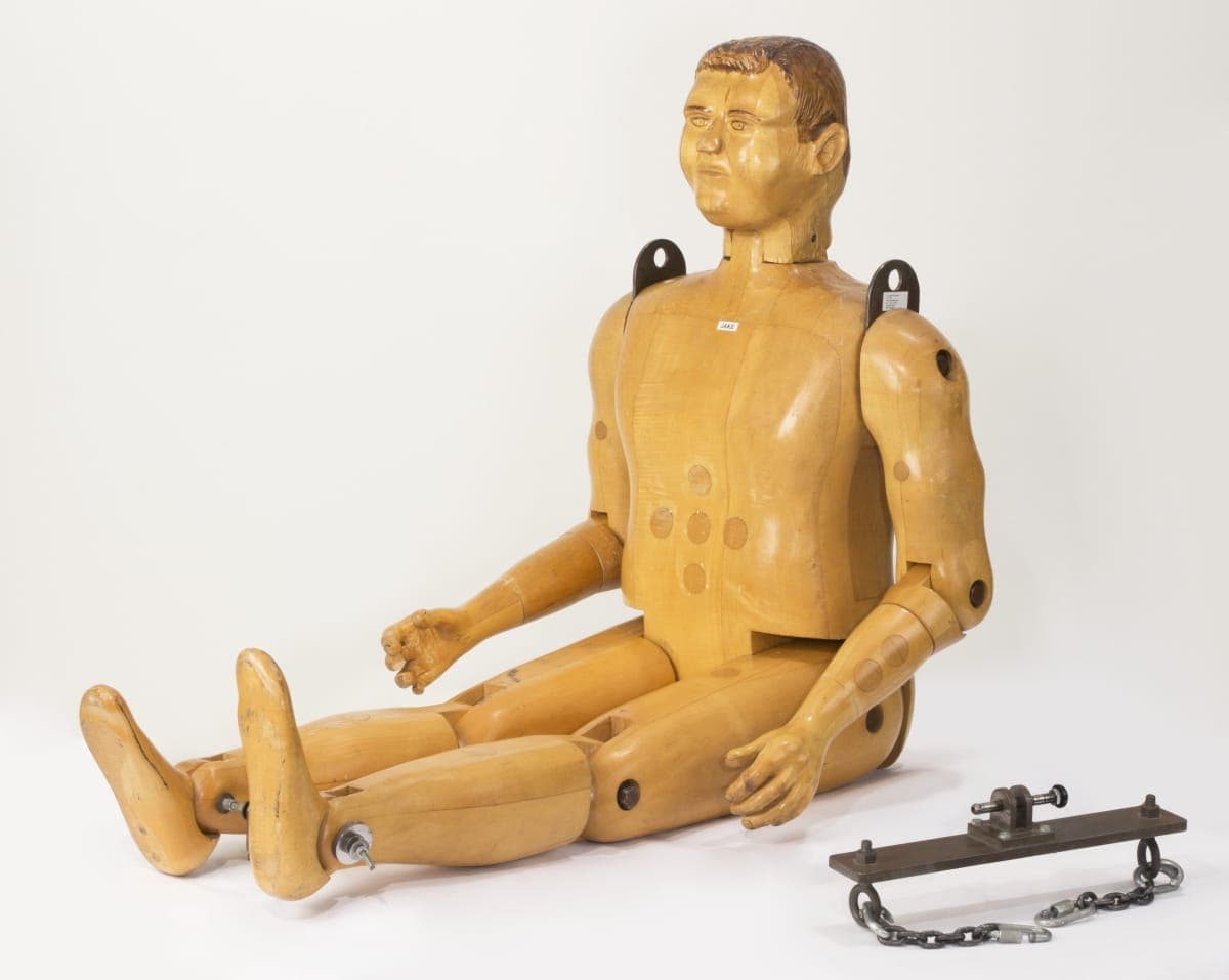 Test Figure, "Jake," Made for and Used by La-Z-Boy, 1980-1983