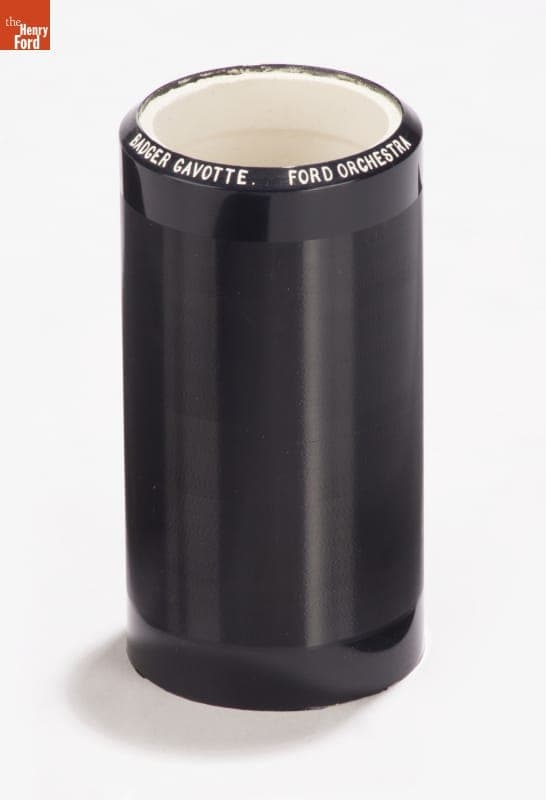 Edison Blue Amberol Record, "Badger Gavotte," Take 1, Performed by the Ford Orchestra, 1912-1929