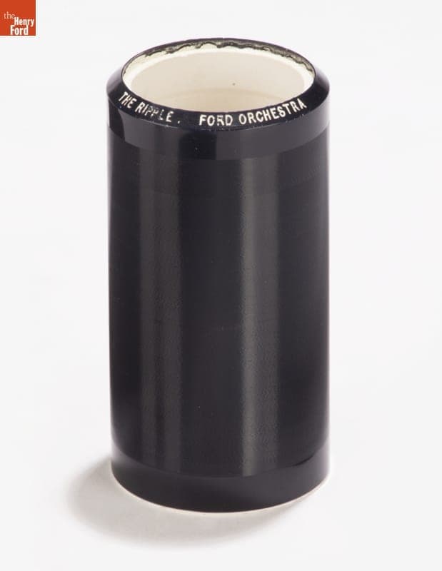 Edison Blue Amberol Record, "The Ripple," Take 1, Performed by the Ford Orchestra, 1912-1929