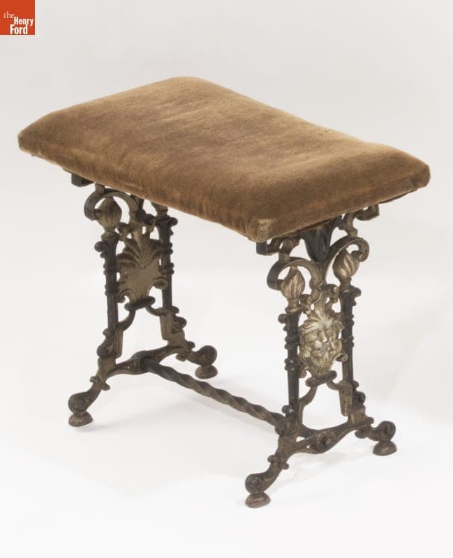 Bench Used with Atwater Kent "Modernistic Style" Model 37 Radio Receiver and Type E Amplifier, 1928