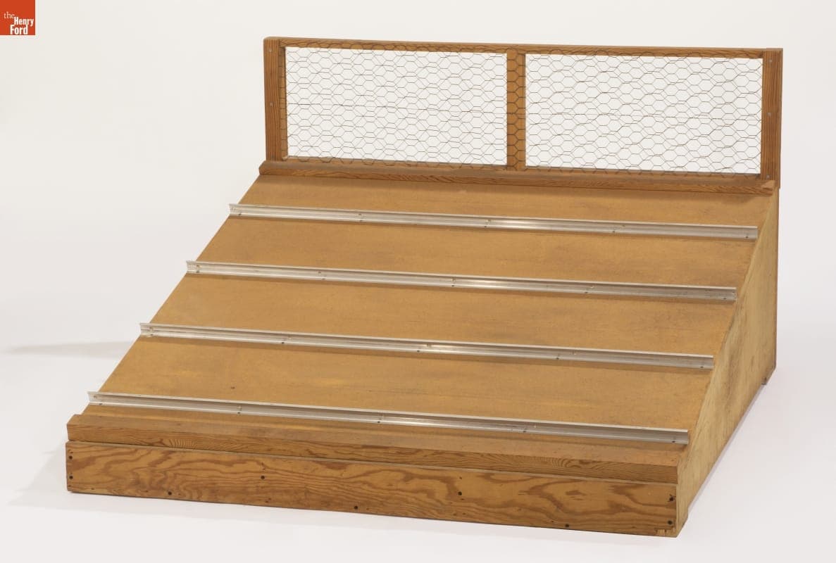 Part of a Tether Car Racing Track, Used for Display, 1950-1970