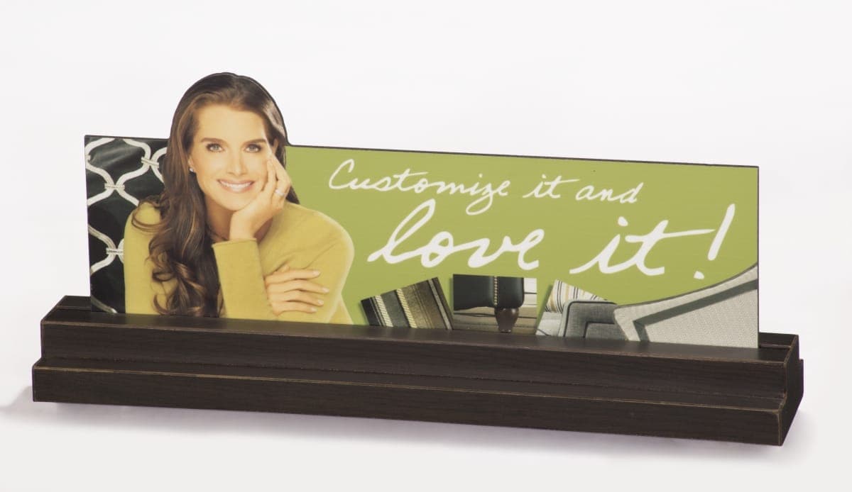 La-Z-Boy Table-Top Advertisers Featuring Brooke Shields, 2010-2015