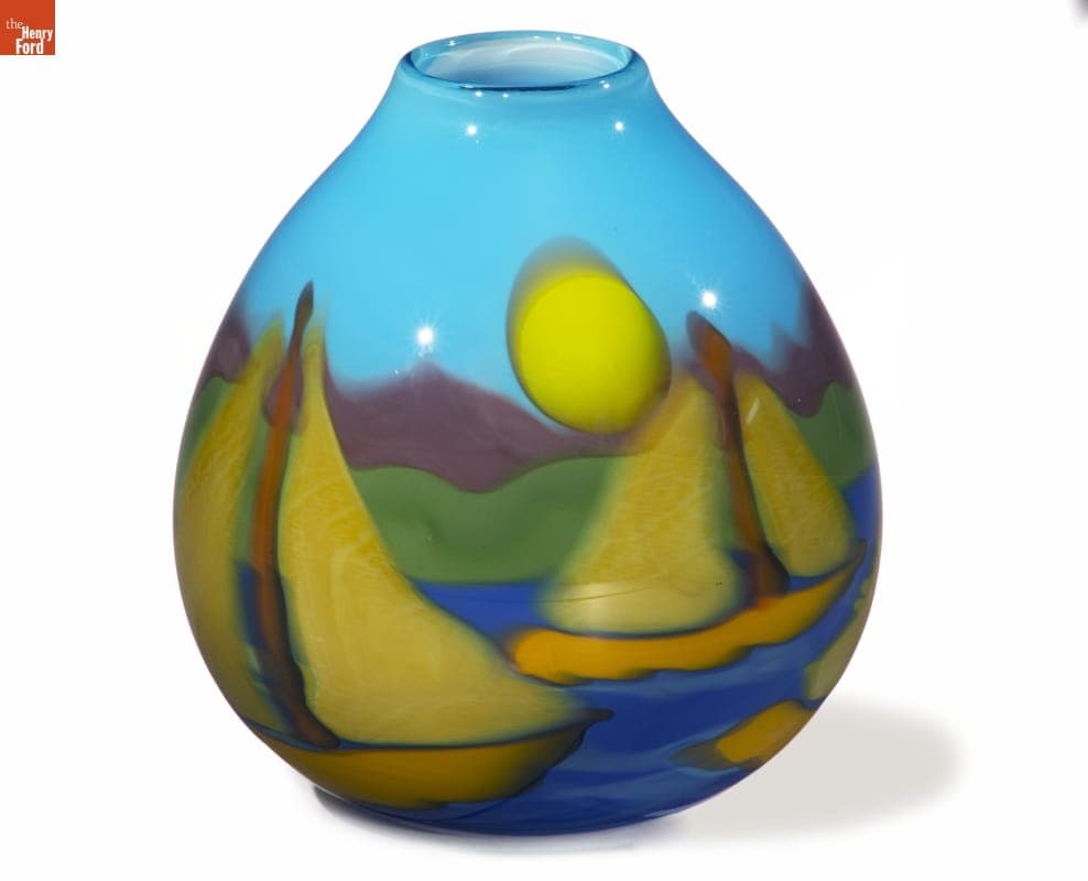 "Sailboats" by Mark Peiser, 1975