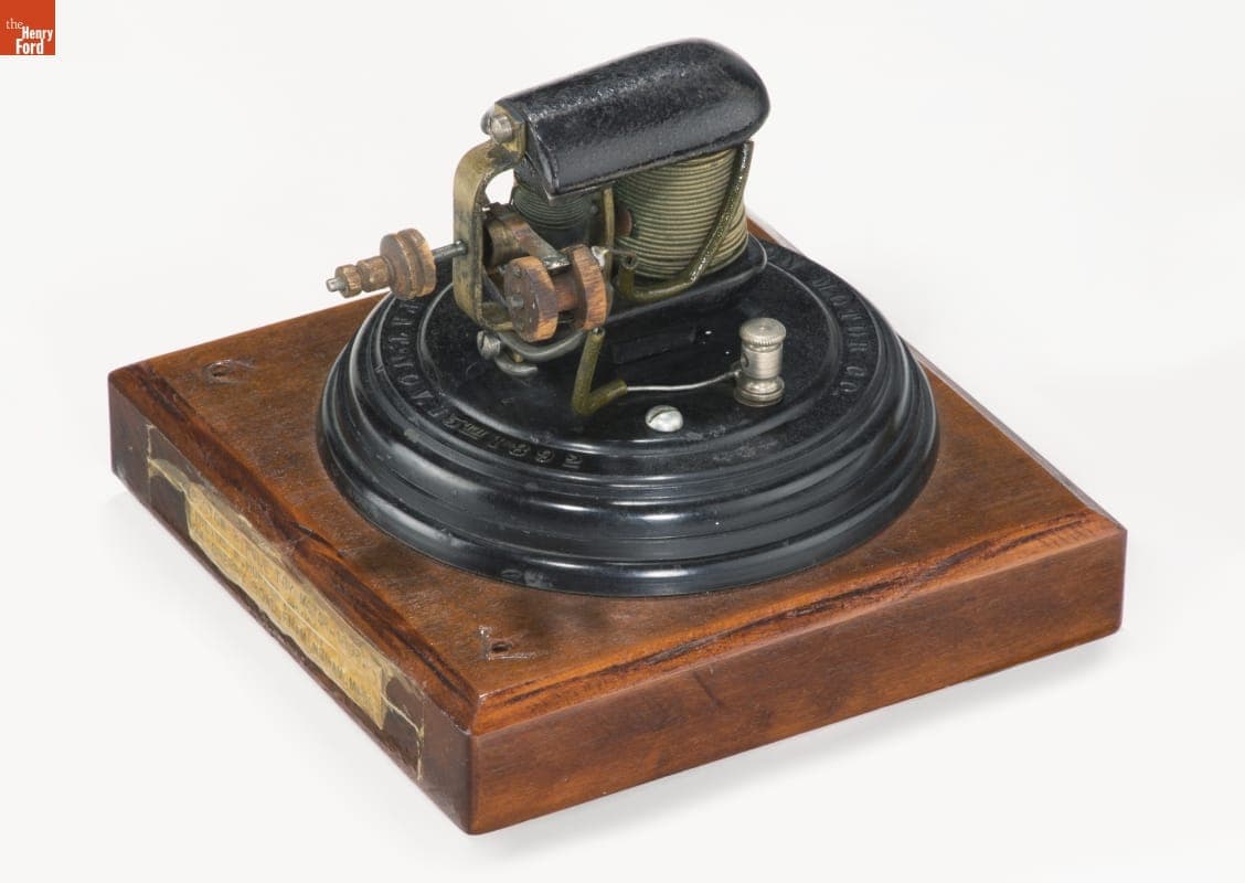 Boston Motor Company Toy Motor, circa 1894