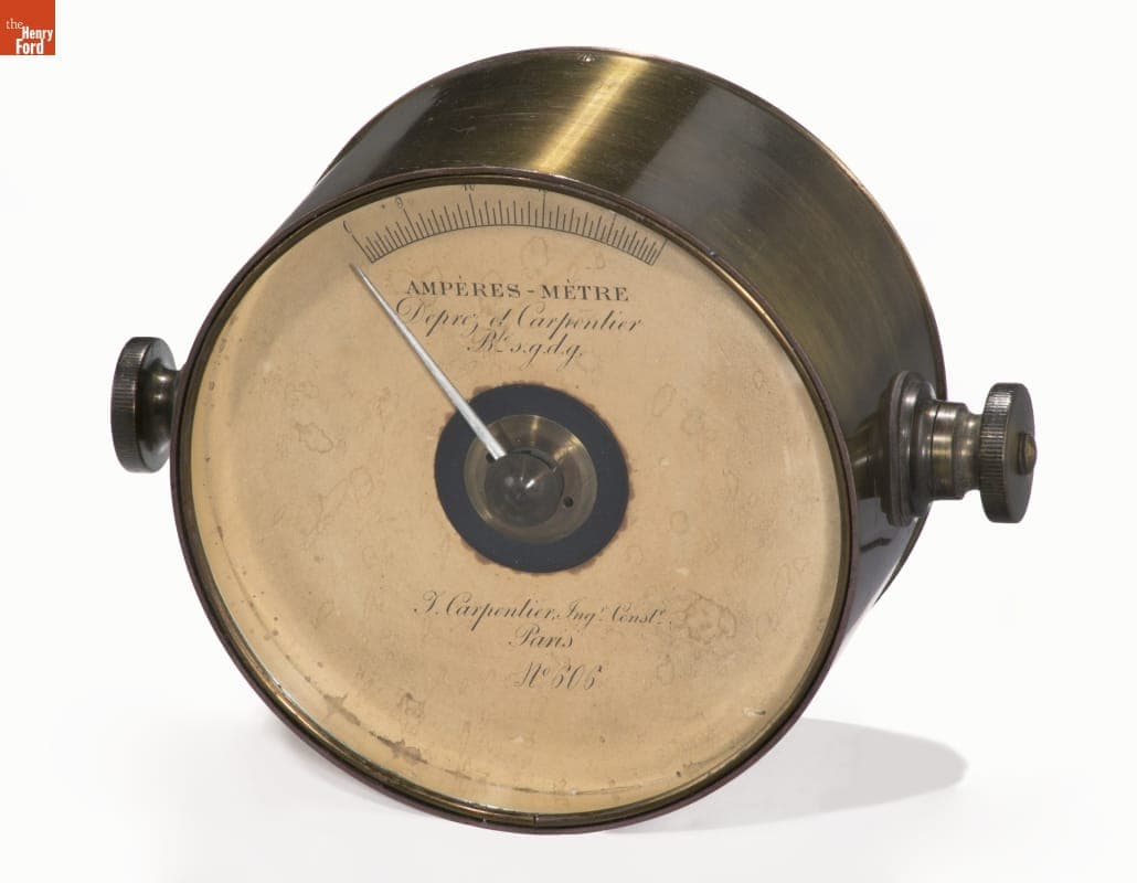 Deprez et Carpentier Ammeter, circa 1907