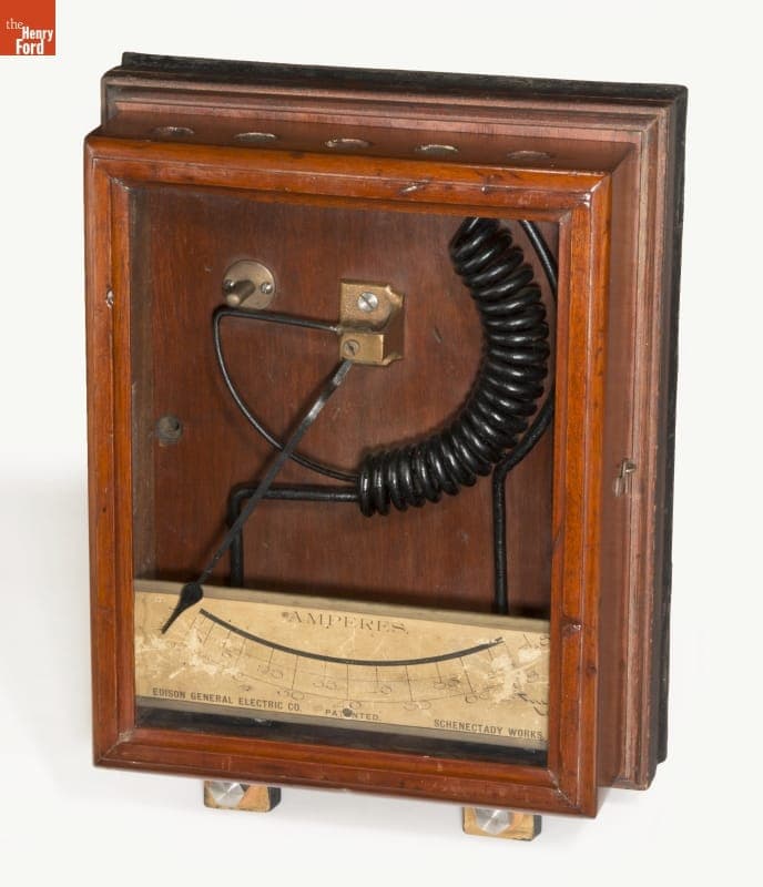 Edison General Electric Company Ammeter, 1889-1892