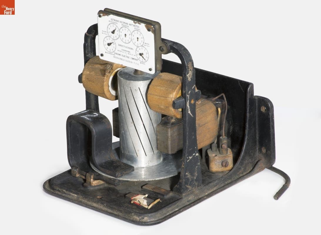 Sangamo Electric Company Gutmann Type A Wattmeter, 1899-1901