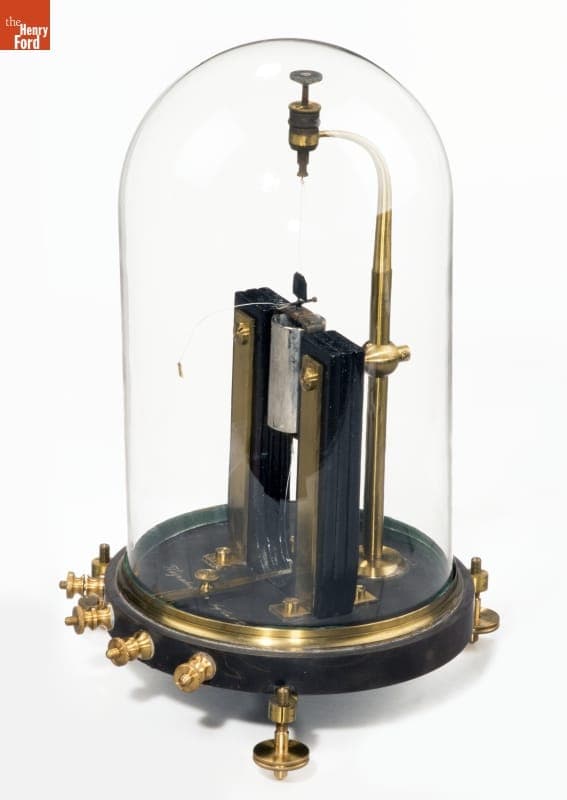 Deprez-D'Arsonval Dead Beat Galvanometer, circa 1885