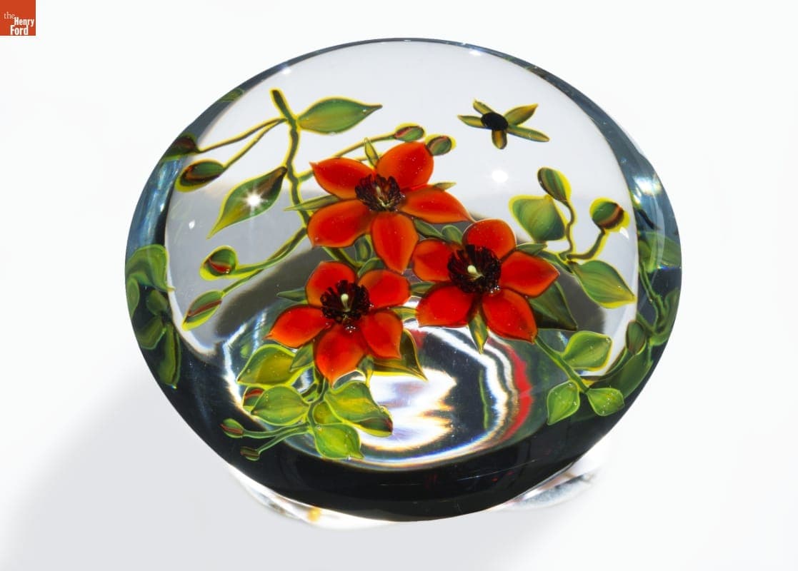 "St. Anthony's Fire" by Paul J. Stankard, 1976