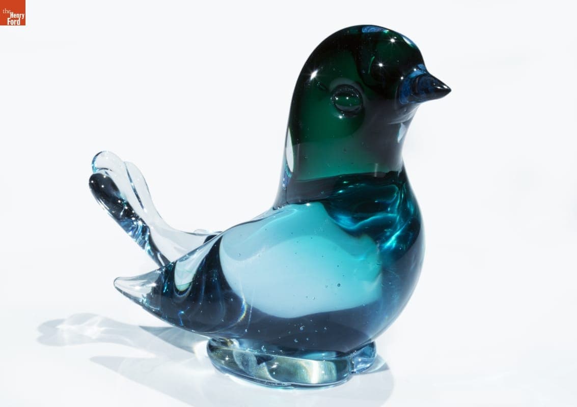 Murano Bird Figurine, 1963-1964