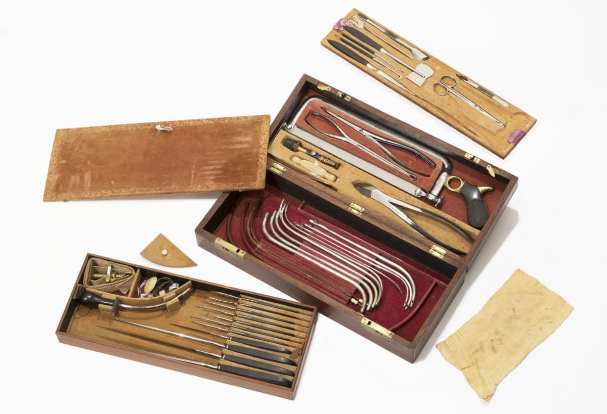 Civil War Surgeon's Field Operating Kit, circa 1863