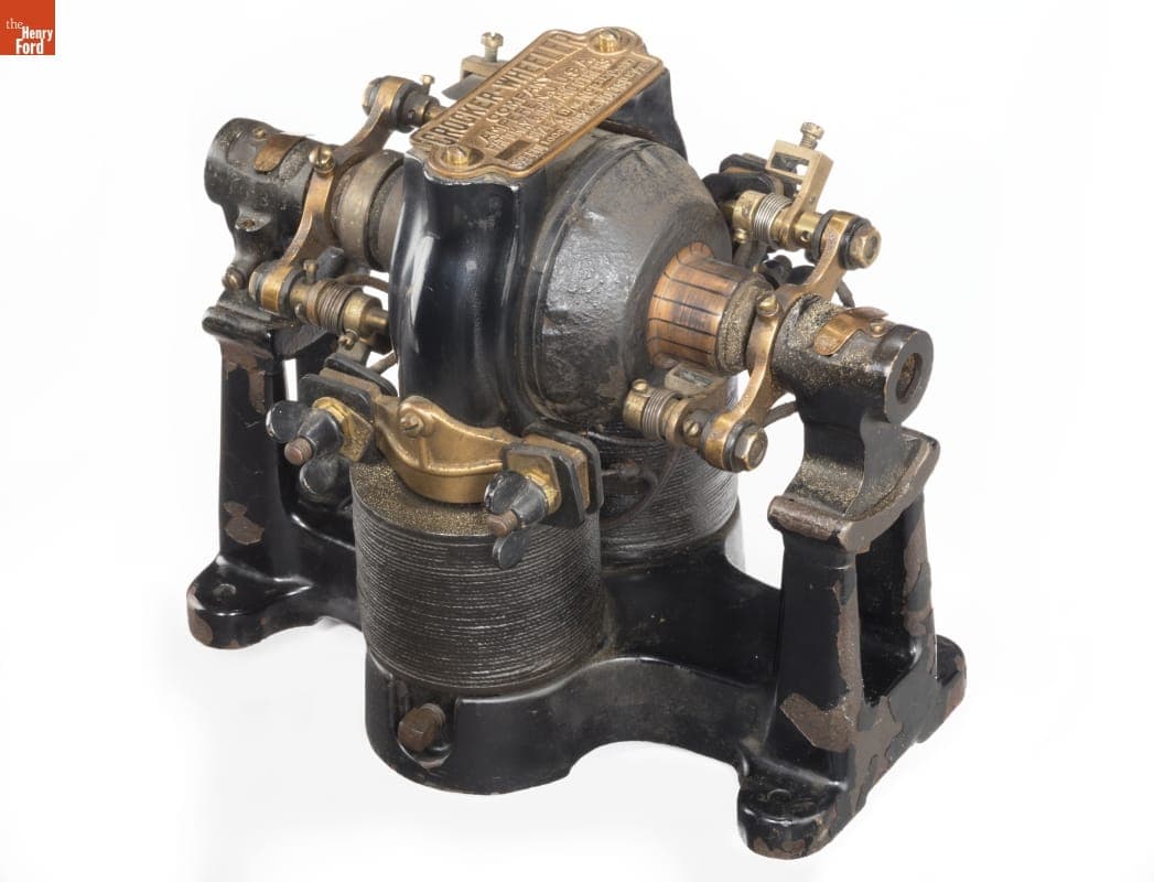 Crocker-Wheeler Motor, circa 1900