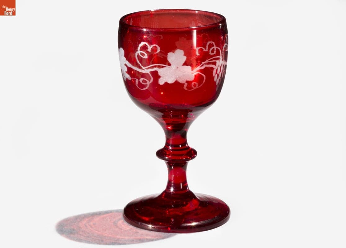 Cordial Glass, 1860-1880