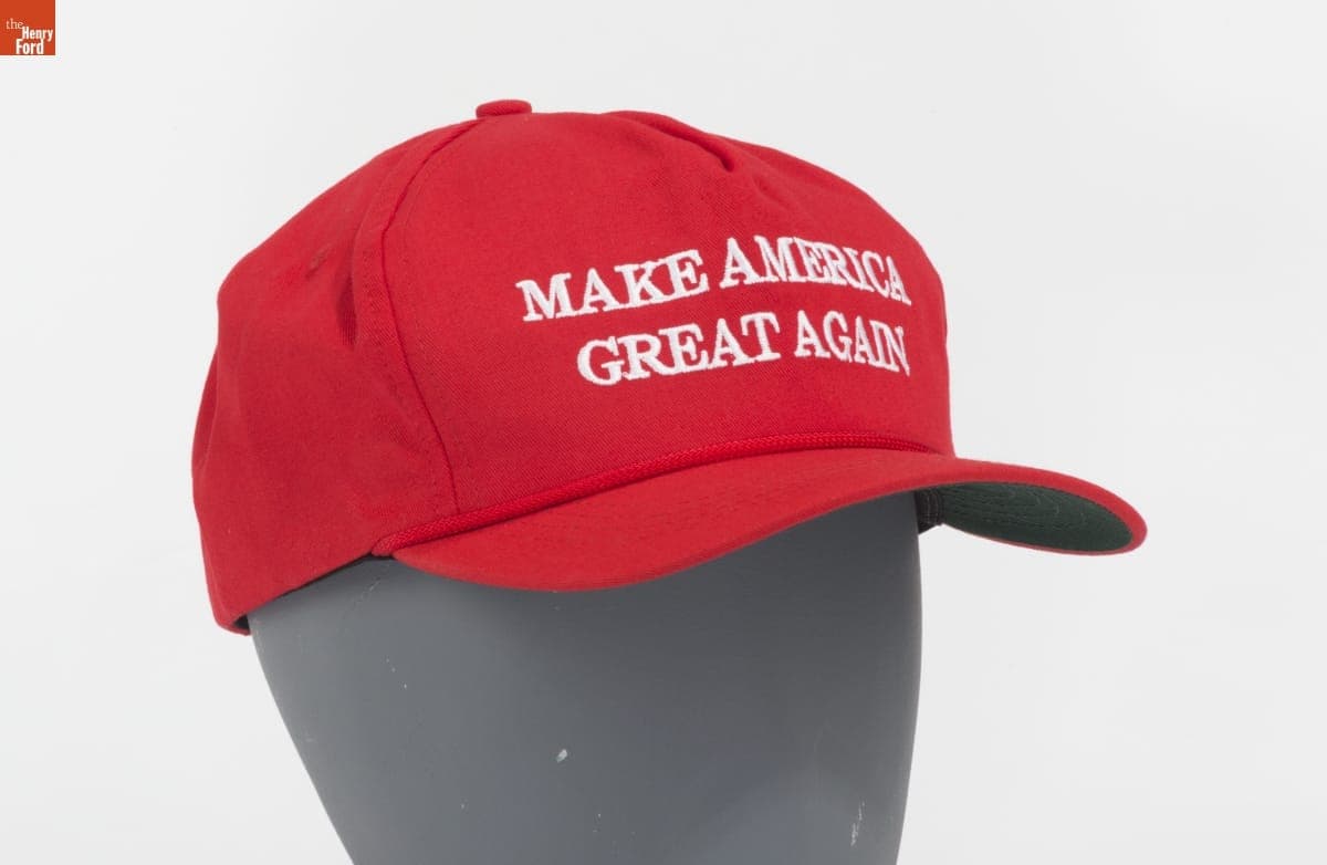 Donald Trump Campaign Baseball Cap, "Make America Great Again," 2016