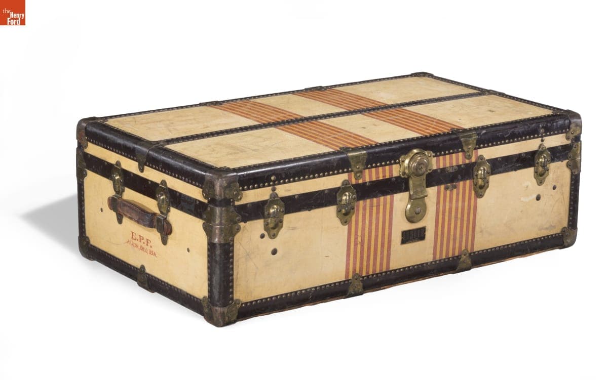 Oshkosh "Chief" Trunk, Used by Elizabeth Parke Firestone, 1920-1955