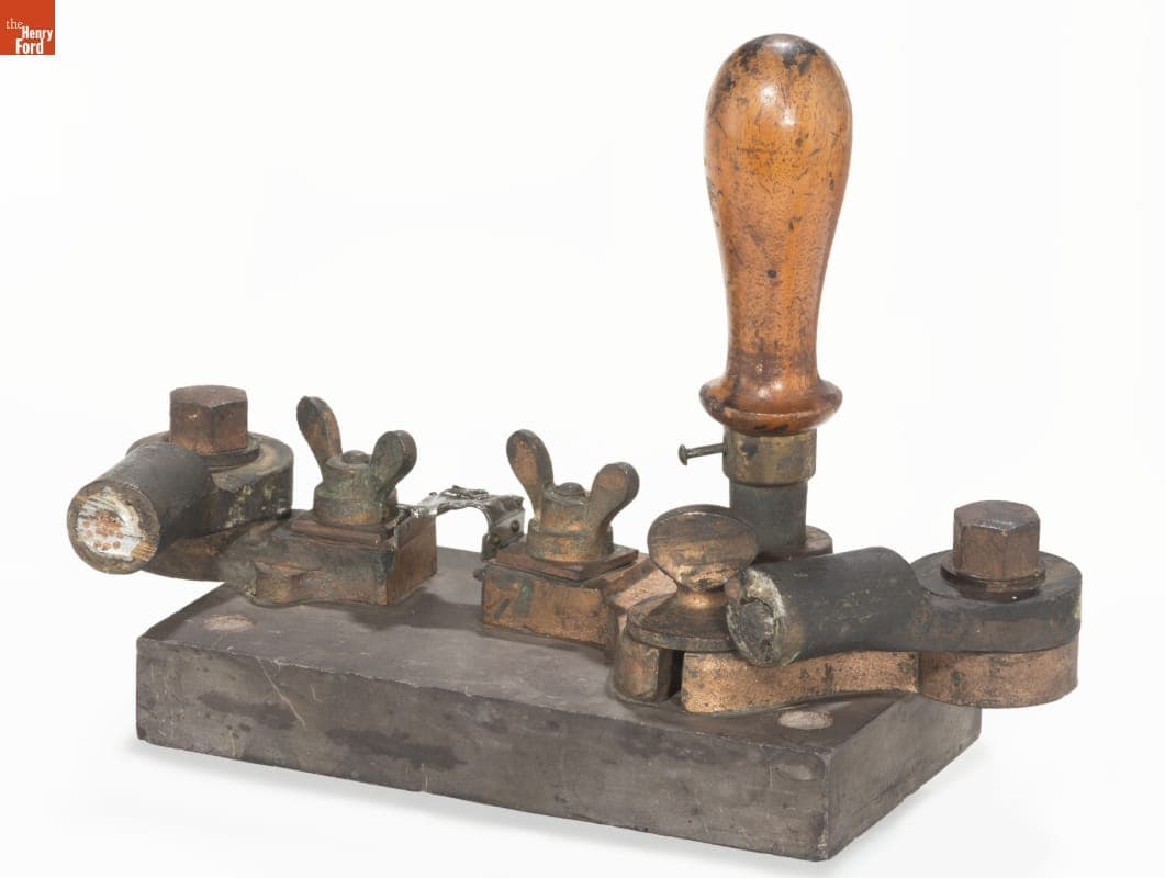 Bergmann & Company Cut Out and Fuse Block, Used in the Michigan Trust Building, circa 1889