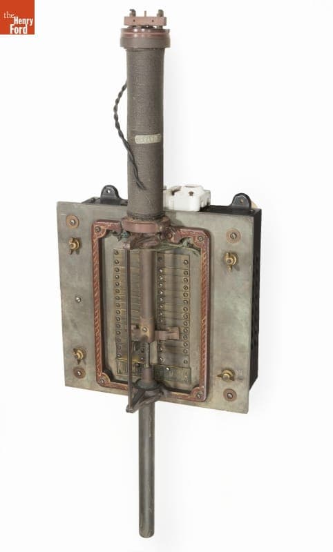 Automatic Switch Company Motor Starter, Used by the First Unitarian Church of Baltimore, circa 1892