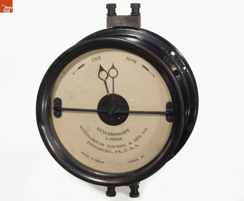 Westinghouse Type A Synchroscope, 1910-1920