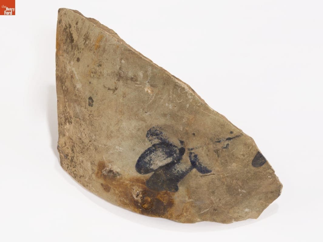 Menlo Park Relic, Excavated in 1928 from the Original Site of Thomas Edison's Menlo Park Laboratory