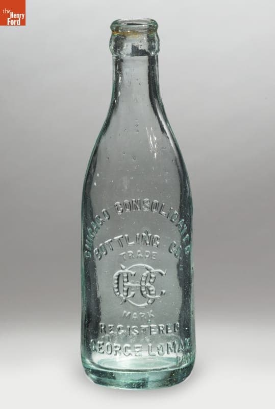 Soft Drink Bottle, 1910-1929