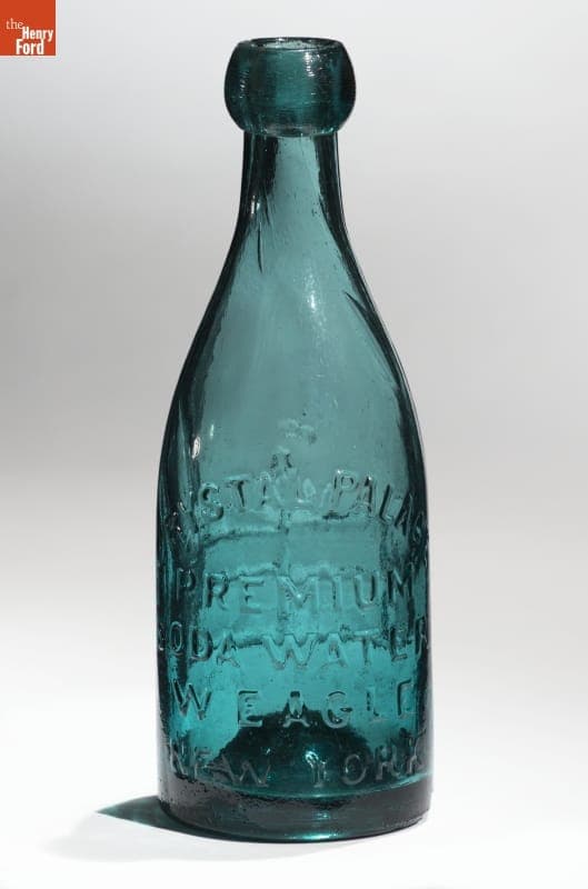 Crystal Palace Premium Soda Water Bottle, 1853-1856