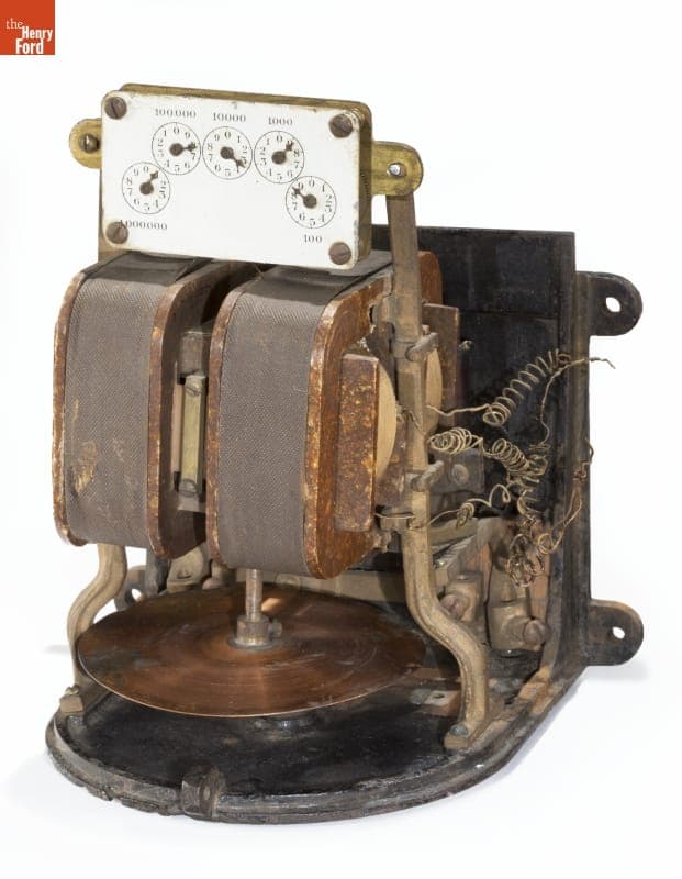 Thomson-Houston Recording Wattmeter, 1889-1892