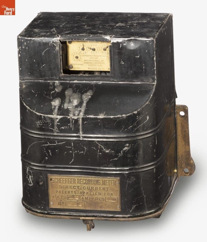 Diamond Electric Company Scheeffer Recording Wattmeter, 1894-1898