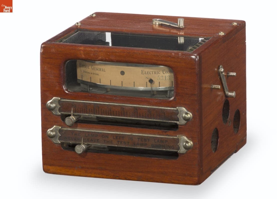 Edison General Electric Company Indicator, 1889-1892