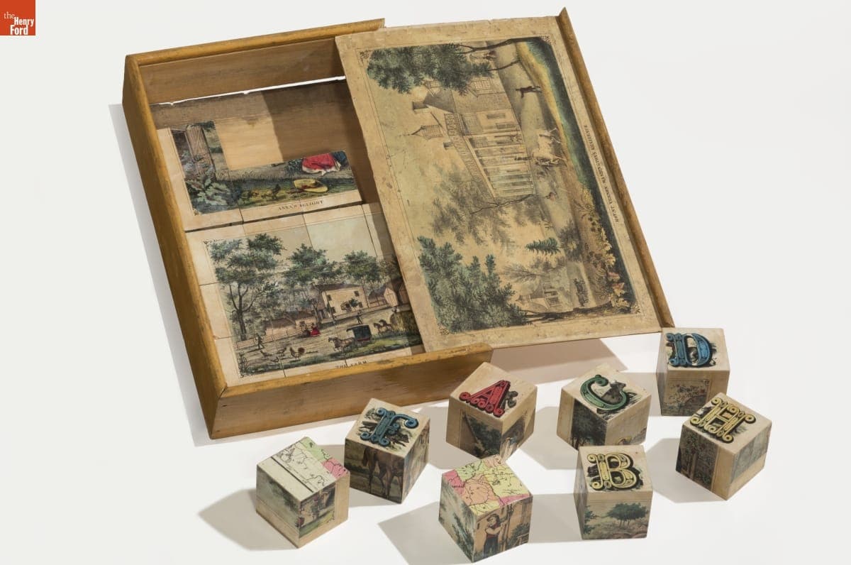 Picture Puzzle, 1858-1863