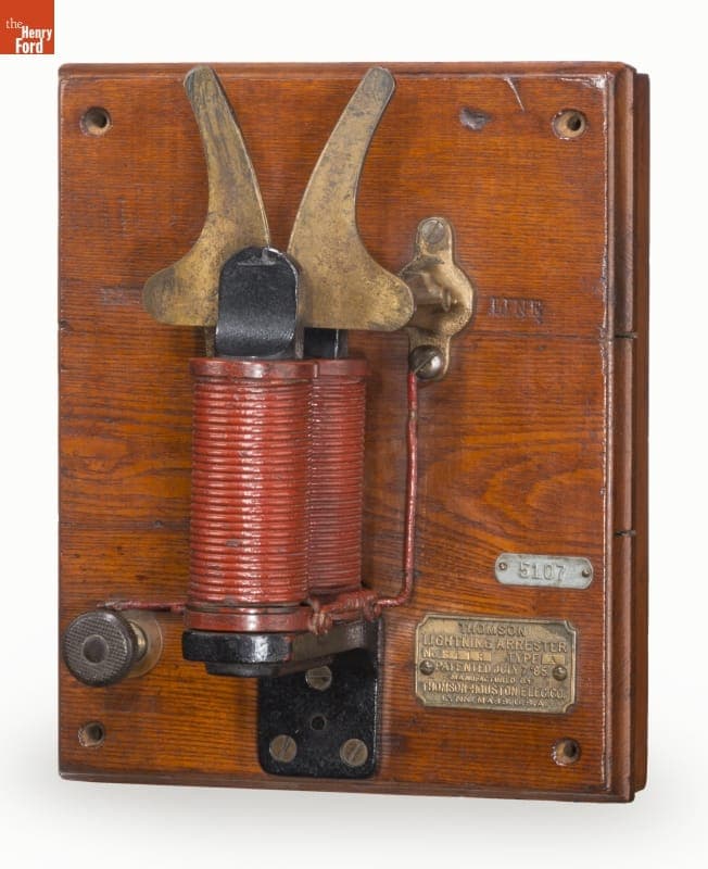 Thomson-Houston Type A Lightning Arrester, 1885-1892