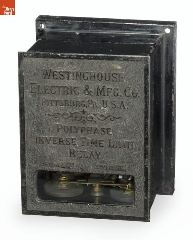 Westinghouse Polyphase Inverse Time Limit Relay, 1904-1914