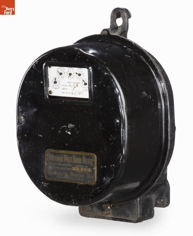Diamond Meter Company Type H Wattmeter, circa 1905