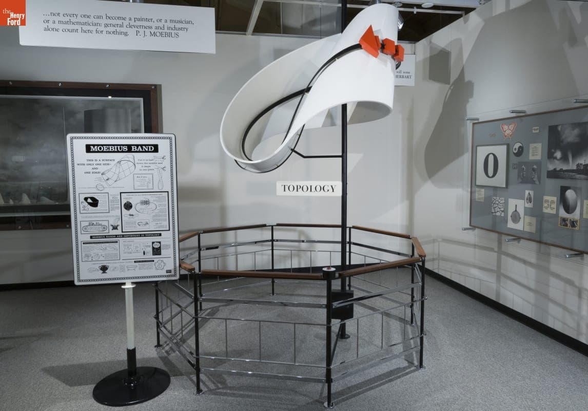 "Topology": Moebius Strip from Mathematica: A World of Numbers and Beyond Exhibition, 1960-1961