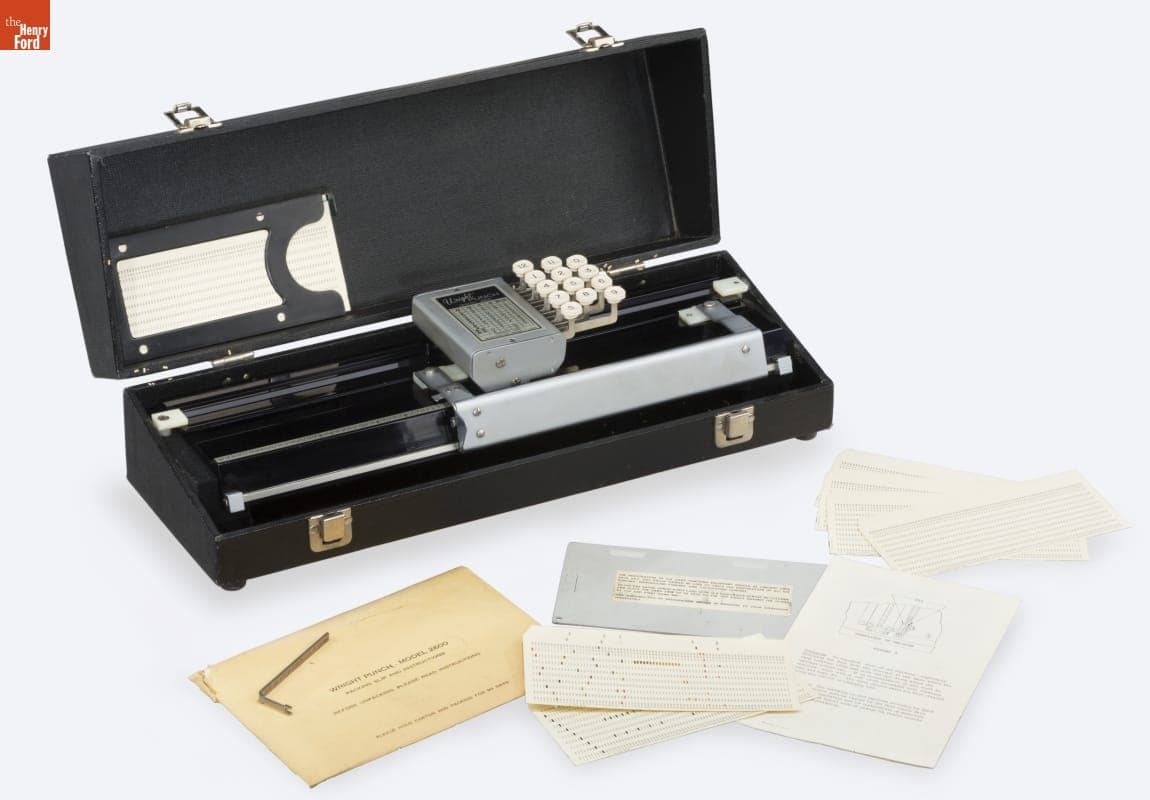 Wright Line "Model 2600" Keypunch, circa 1970