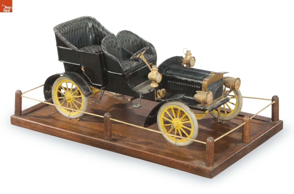 Model of a Ford Model B Automobile