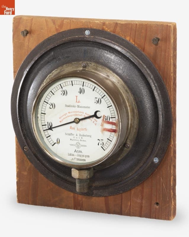 Schaffer & Budenberg Manometer, 1898-1908