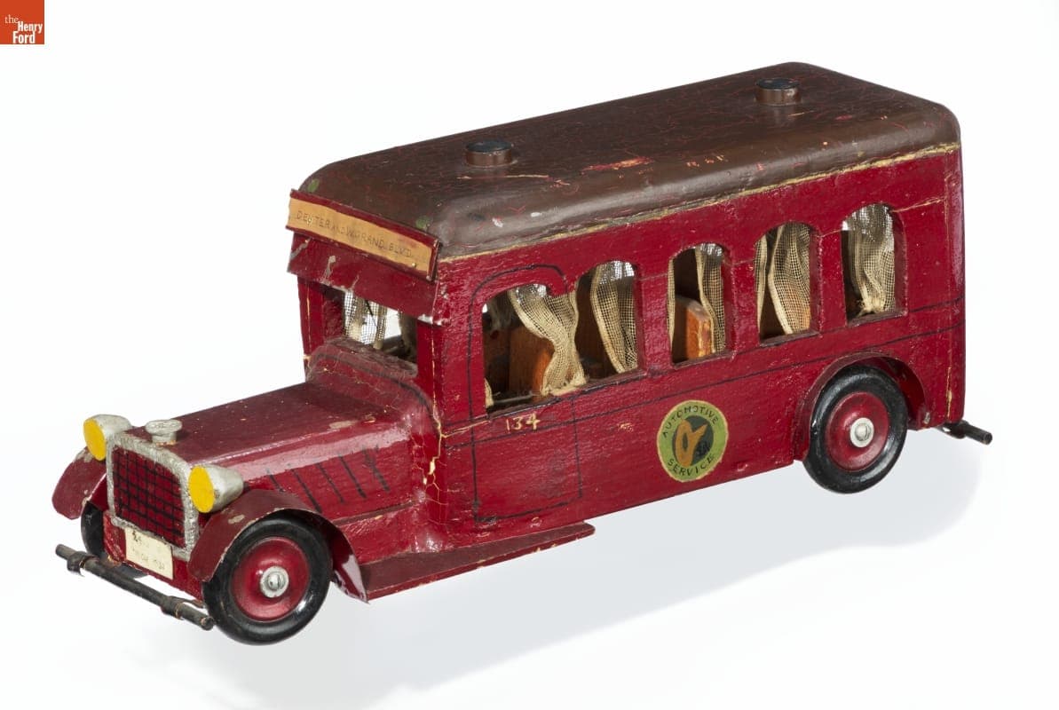 Model of a Bus, circa 1933