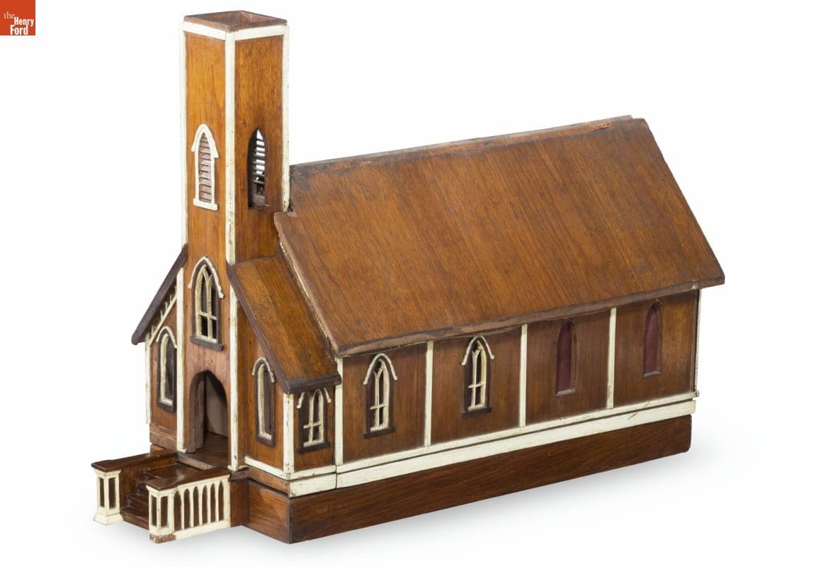 Model of Church in Adrian, Michigan