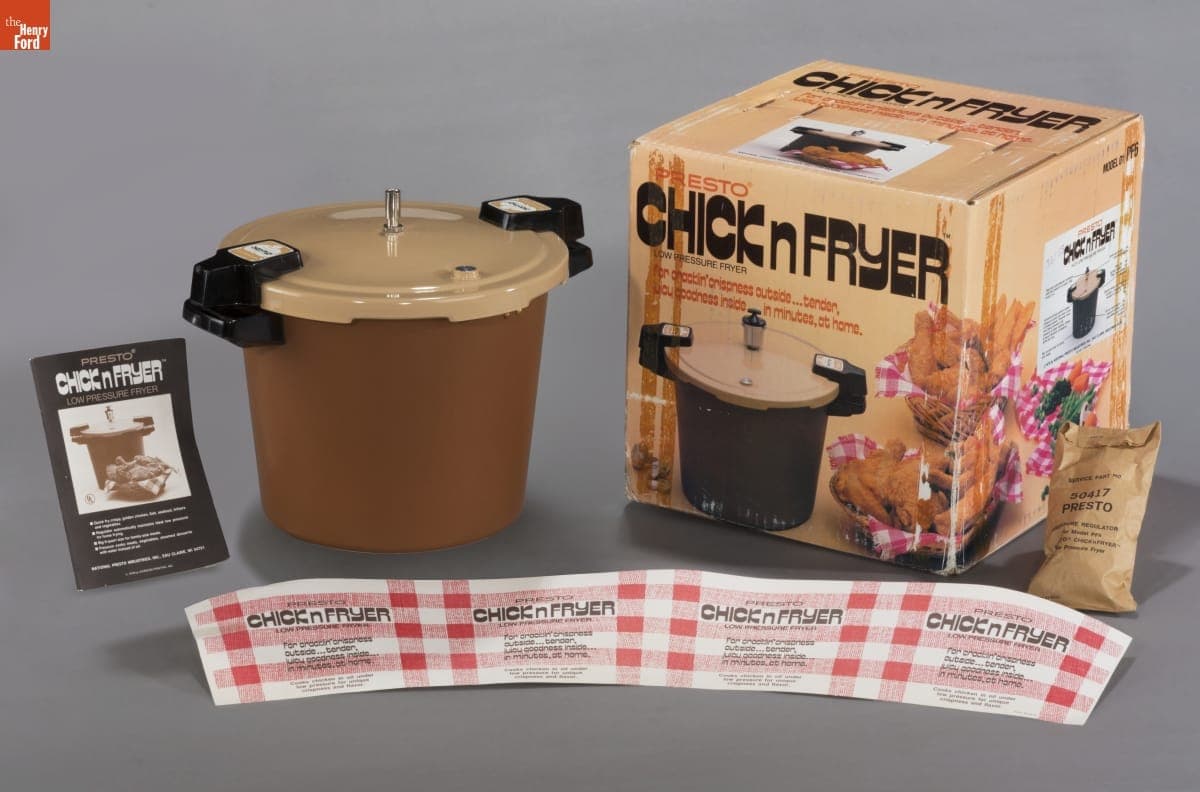 Presto Chicknfryer Pressure Fryer, 1975-1985