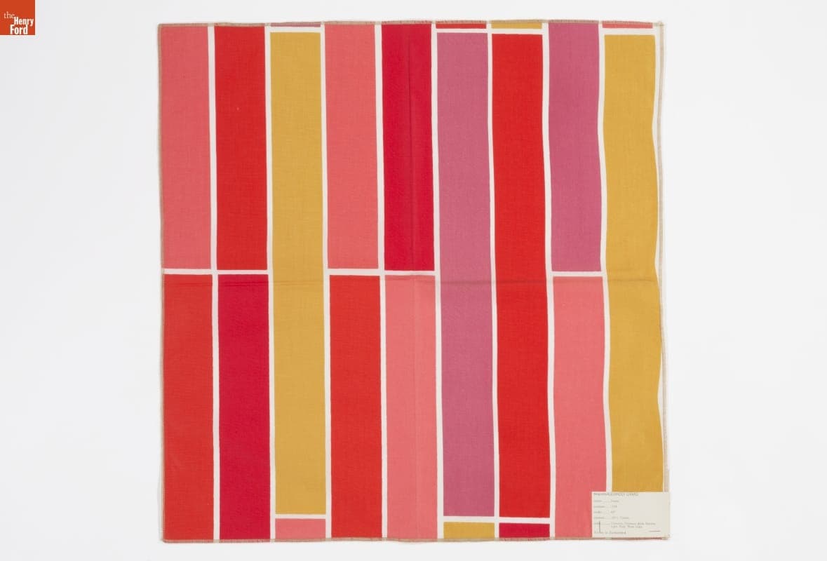 Swatch, "Nastri," Designed by Alexander Girard for Herman Miller, 1960