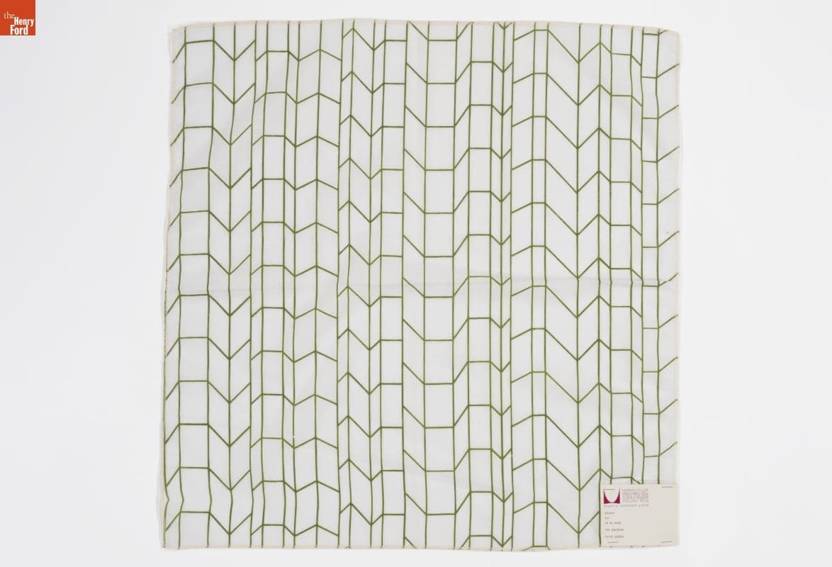 Swatch, "Graph," Designed by Alexander Girard for Herman Miller, 1963