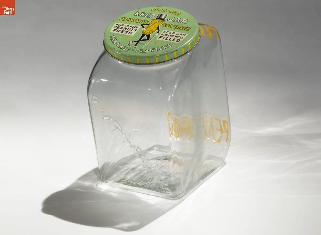 Planters Peanuts Jar, 1935-1945