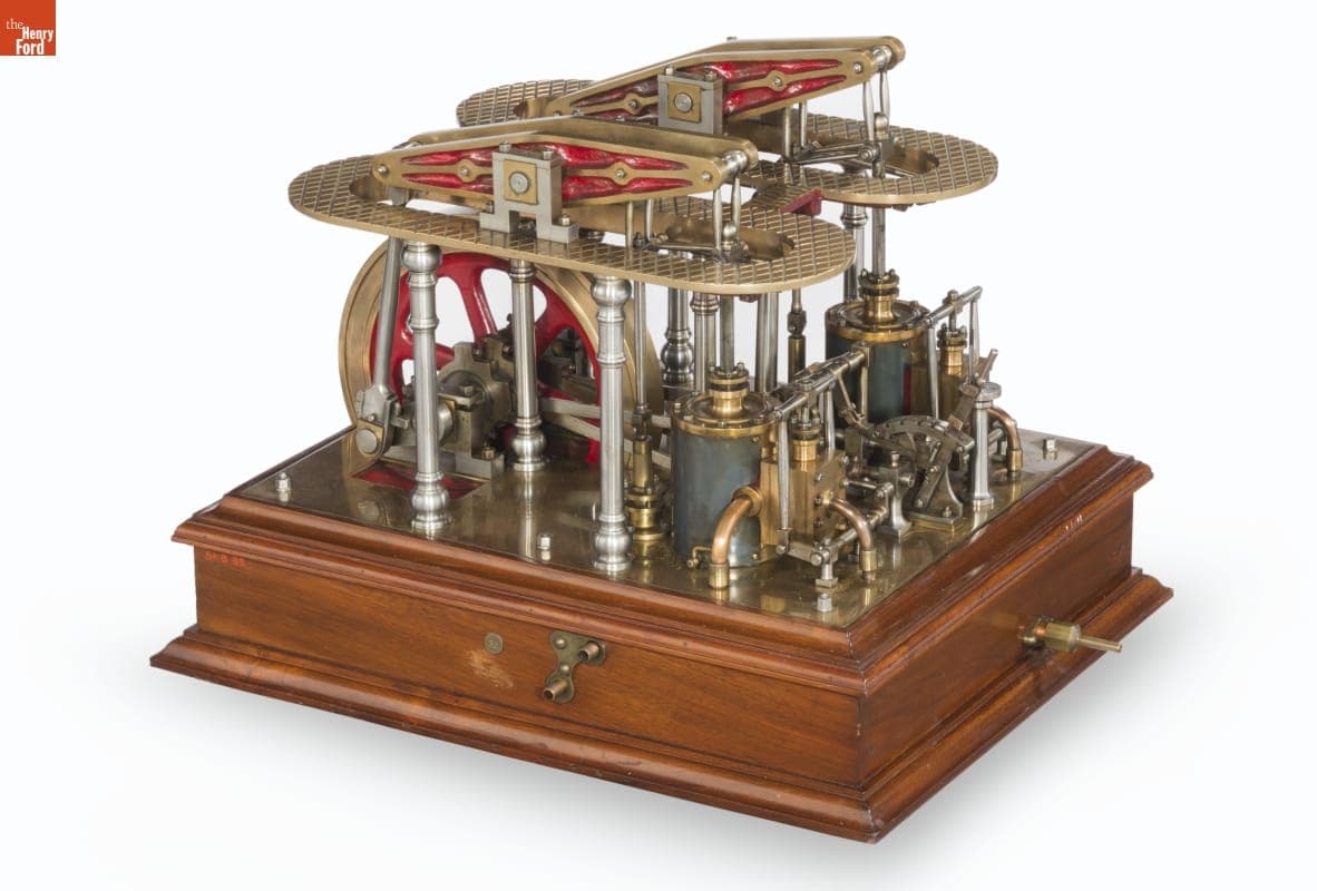 Model of a Double Beam Engine