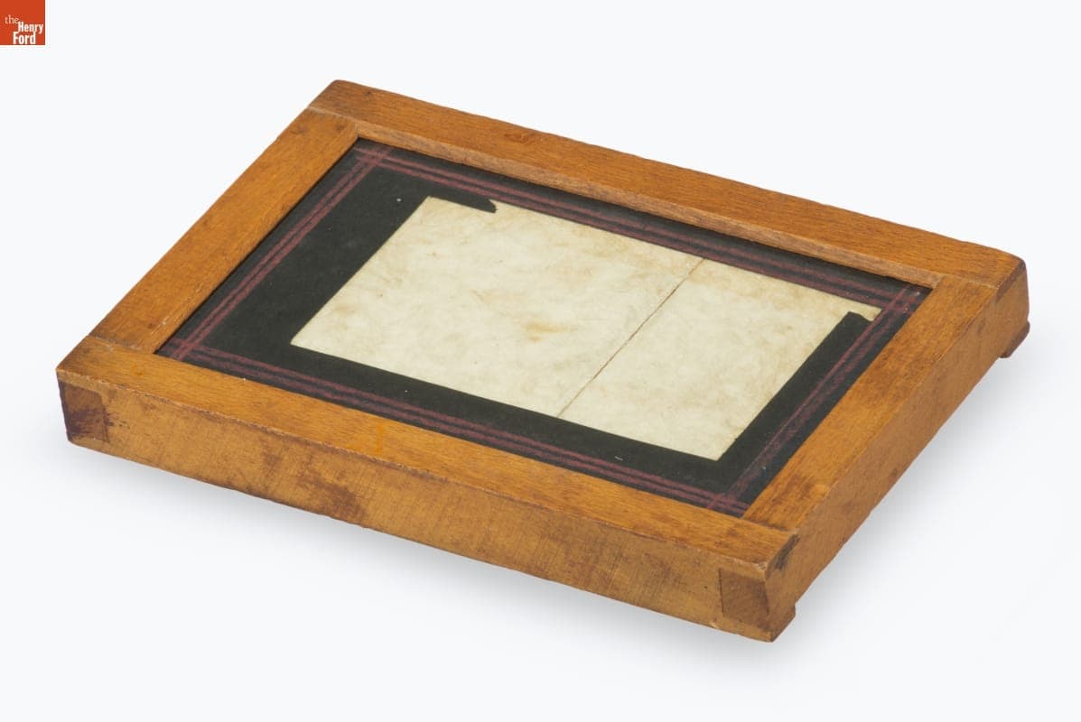 Contact Printing Frame, 1892-1917