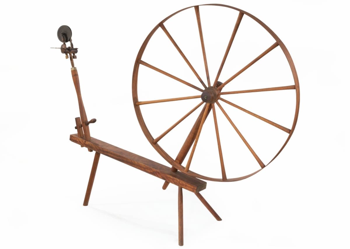 Wool Wheel, Made in the Shaker Community in Canterbury, New Hampshire, 1807-1847